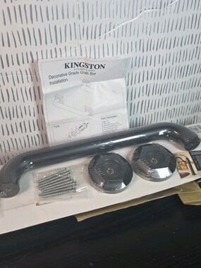 Kingston Brass DR714125 Metropolitan 12" Grab Bar Oil Rubbed Bronze